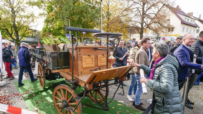 Spitzkraut Classics in Leinfelden: Erster Lastwagen der Welt beim Krautfest Spitzkraut Classics in Leinfelden: Erster Lastwagen der Welt beim Krautfest