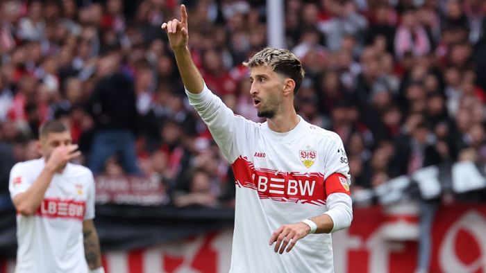 Kapitän des VfB Stuttgart: Kein gutes Spiel, aber ein Lichtblick für Atakan Karazor