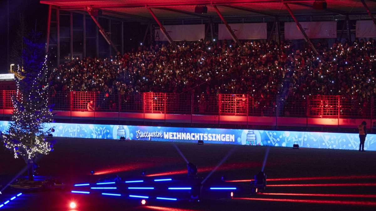 Gazi-Stadion in Stuttgart: Vorverkauf für das Weihnachtssingen auf der Waldau startet – alle Infos
