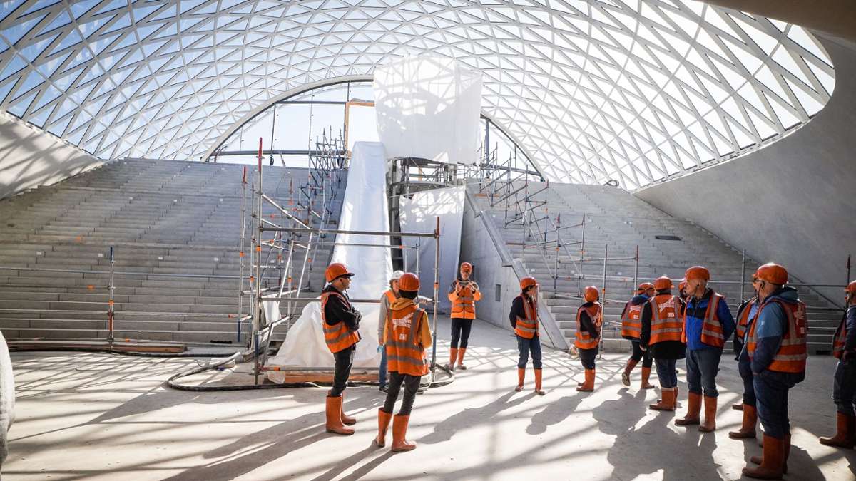 Lesertour zu Stuttgart 21: Neue Einblicke in die Baustelle von Stuttgart 21 - Startseite