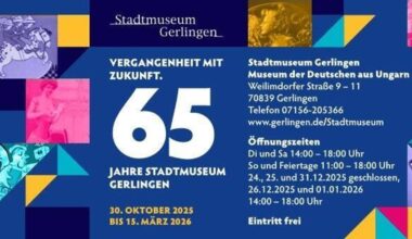 Gerlingen: VERGANGENHEIT MIT ZUKUNFT. 65 Jahre Stadtmuseum Ge