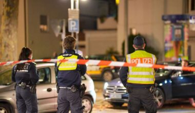 Gewalttat in Stuttgart-Wangen: Polizei sucht nach Messerangriff zwei Männer – Hubschrauber im Einsatz
