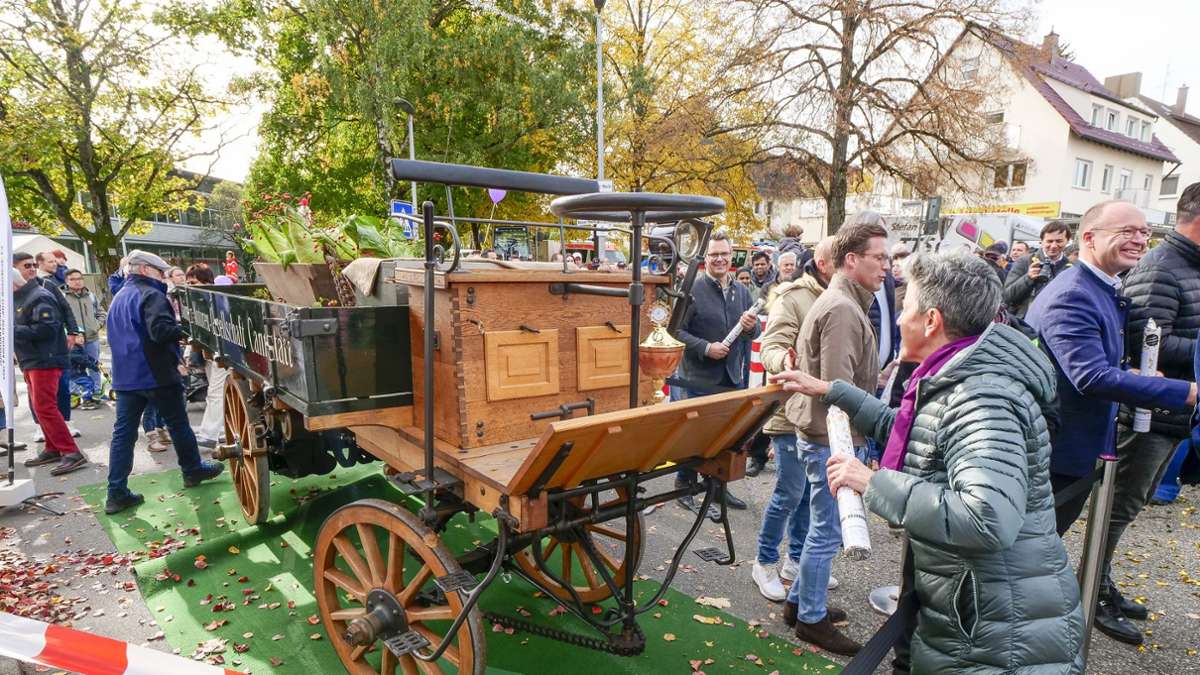 Spitzkraut Classics in Leinfelden: Erster Lastwagen der Welt beim Krautfest
