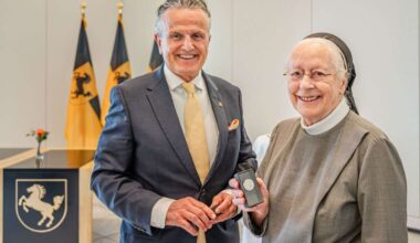 Ehrenmedaille für eine Macherin: Schwester Margret verabschiedet sich mit einer Hoffnung von Stuttgart - Startseite