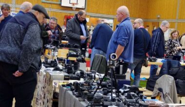 Interessierte Besucher wurden bei der Steinberger Fotobörse gut beraten.
