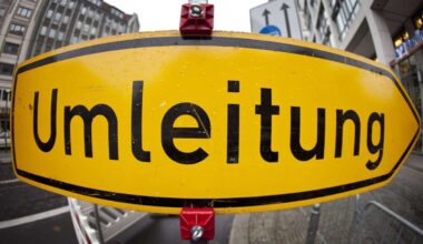 Straßensanierung in Stuttgart: Abfahrt von der B 14 zum Autobahnkreuz Stuttgart gesperrt