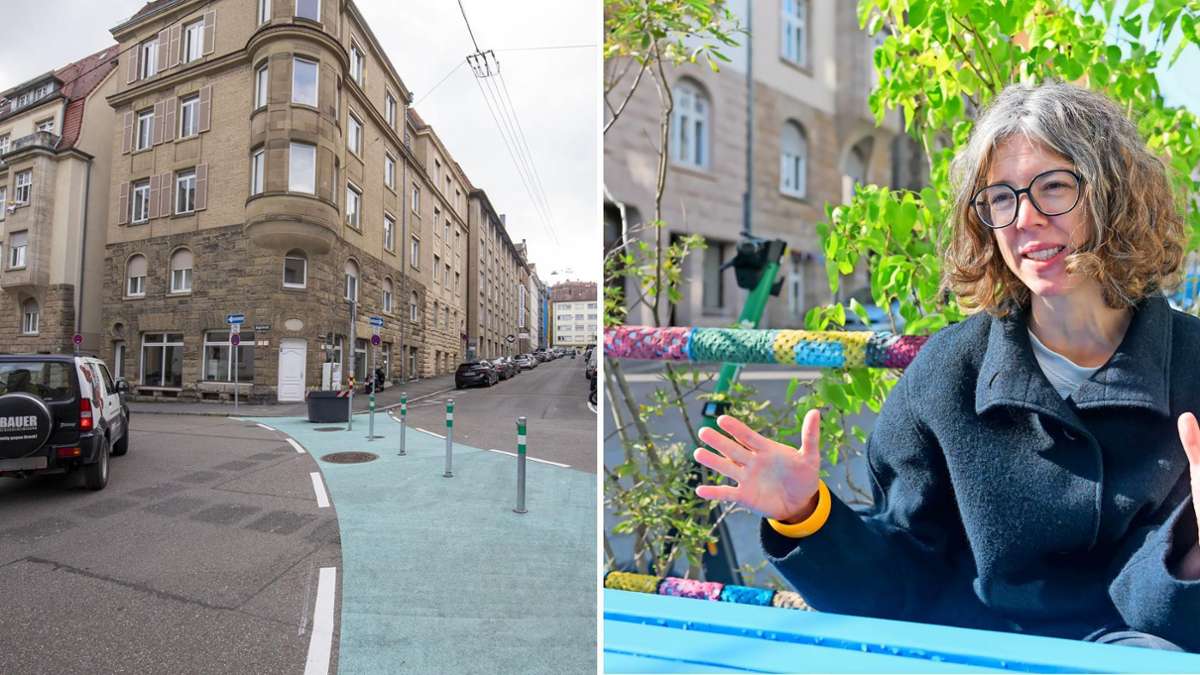 Augustenstraße in Stuttgart: Drei Ziele im Superblock erreicht? Expertin aus Stuttgart bewertet Projekt