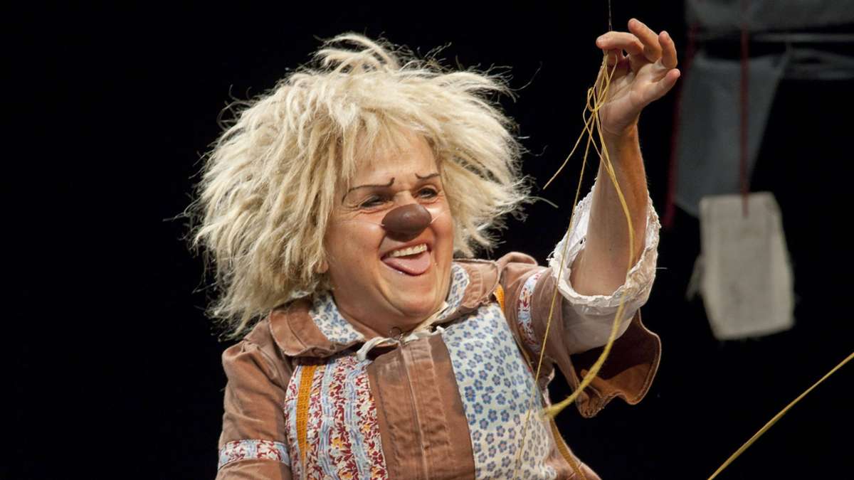 Clownin Gardi Hutter im Theaterhaus: Eine Überdosis Kussschmatzer
