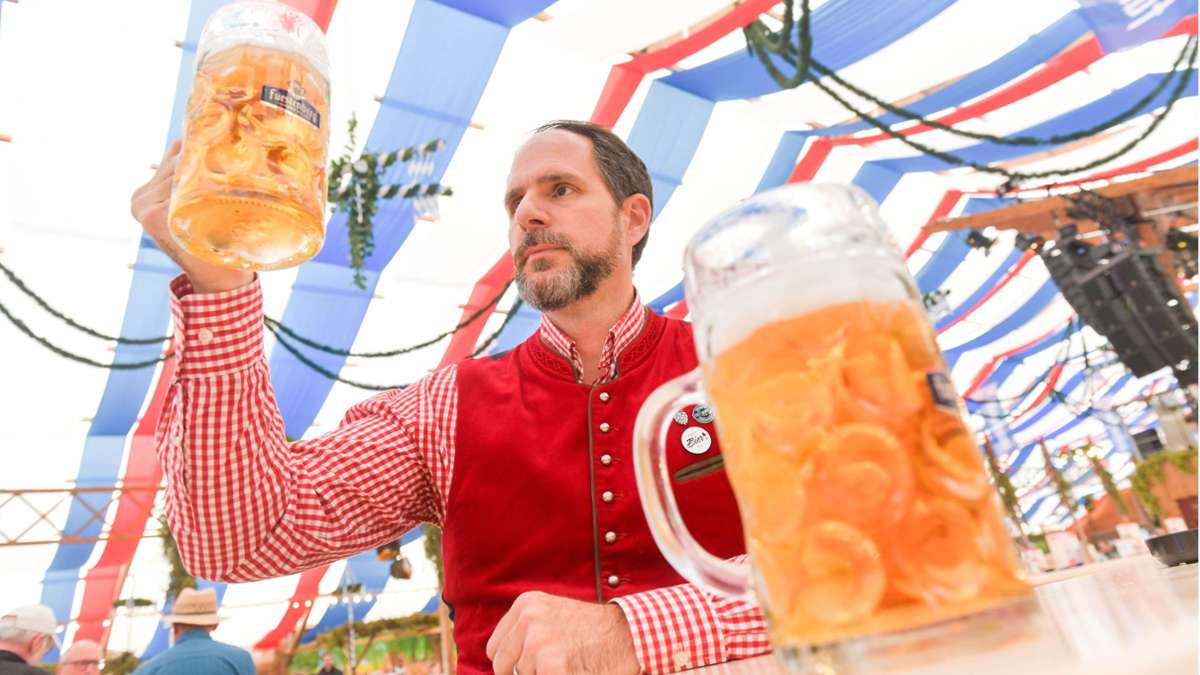 Cannstatter Volksfest: Beim Biertest auf dem Wasen gewinnt der Familienbetrieb