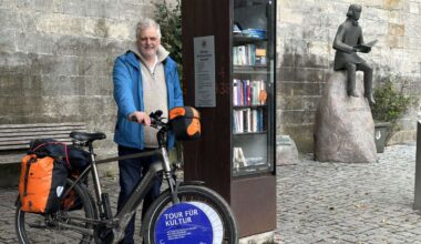 Zu Gast in Kronach: Der Bücherschrank-Vater ist zurück - Kronach