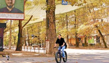 Ukraine-Krieg: Ein Netz zwischen Stadt und Himmel