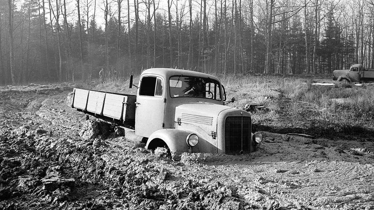 Lost Places in Stuttgart: Der Wald, in dem Daimler seine Lastwagen im Kreis fahren ließ