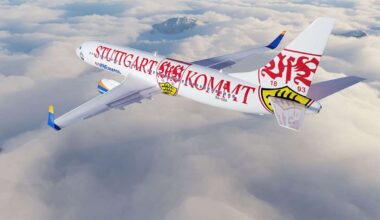 Kooperation mit SunExpress: VfB bekommt eigenes Flugzeugdesign – Fans können abstimmen