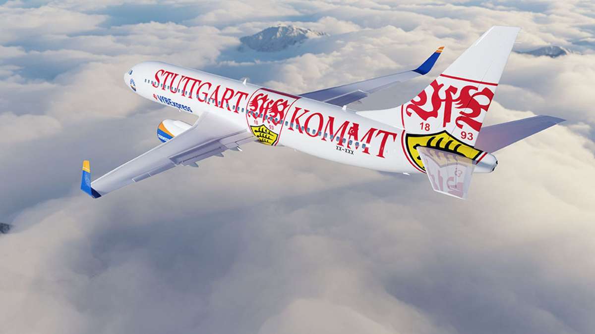 Kooperation mit SunExpress: VfB bekommt eigenes Flugzeugdesign – Fans können abstimmen