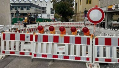 Baustellen in Stuttgart: Die Stadt in Weiß-Rot