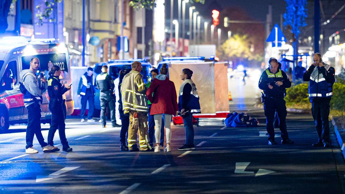 Tödliche Schüsse in Hannover: Drei Verletzte gelten als Tatverdächtige