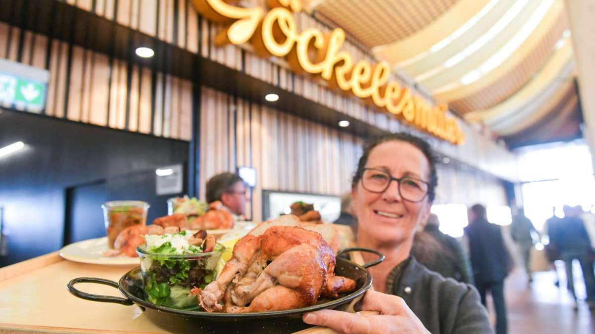 Essen auf dem Cannstatter Wasen: Göckele schlägt Gourmet – „Ich brauche im Zelt keine Luxusprodukte“