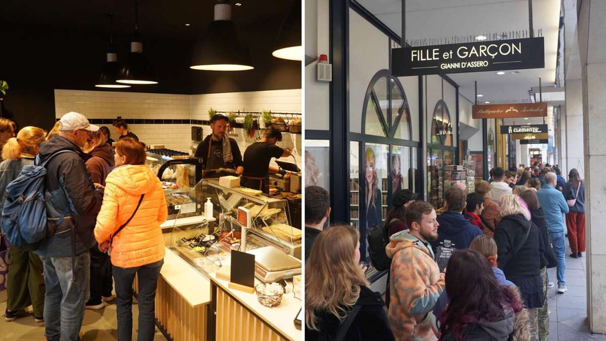 Neuer Laden in Stuttgart: Vegane Fleischerei eröffnet: Schlangestehen für keine Bratwurst