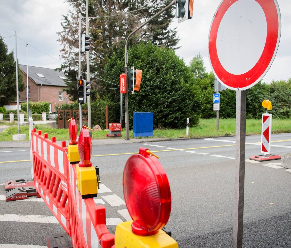 Mehrere Vollsperrungen in Duisburg: Diese Straßen sind ab heute gesperrt
