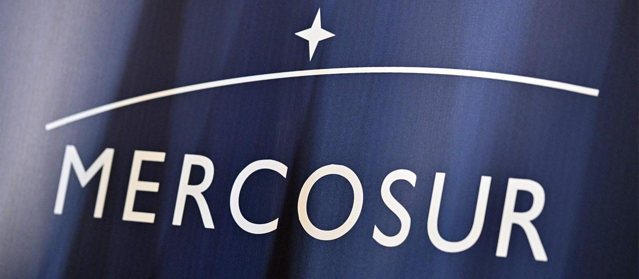 Das Logo des Mercosur  | picture alliance/dpa Das Logo des Mercosur