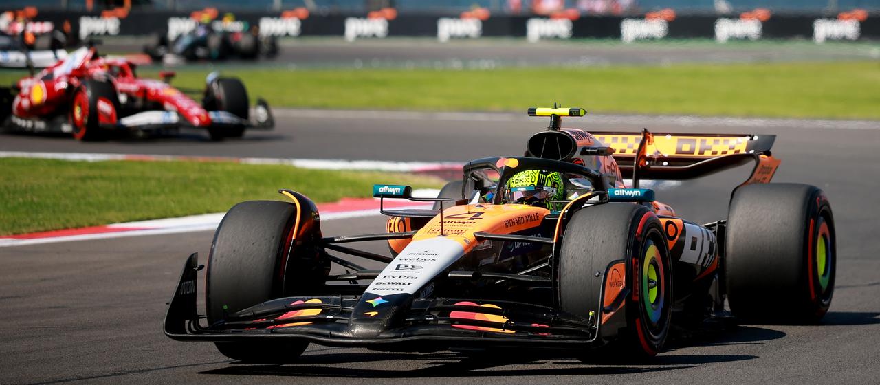 Lando Norris (McLaren) gewinnt in Mexiko | Getty Images Lando Norris (McLaren) gewinnt in Mexiko