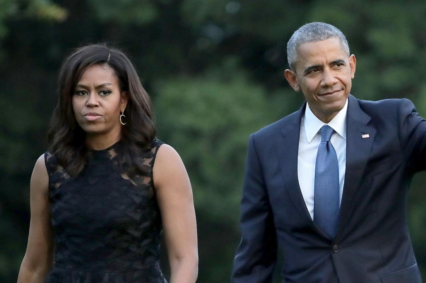 Michelle Obama mit Ehemann Barack
