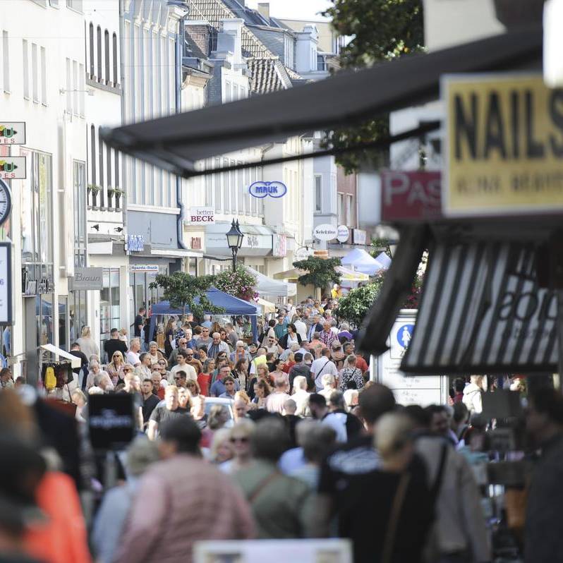 Moers feiert am Sonntag mit seinem Stadtfest den Herbst