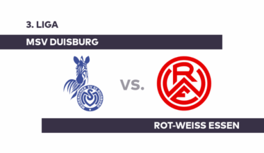 MSV Duisburg - Rot-Weiss Essen: Rot-Weiss Essen weiter auf dem Vormarsch? - 3. Liga