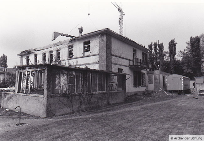 Muthesius Villa © Archiv der Stiftung zur Förderung der internationalen wissenschaftlichen Beziehungen der Goethe-Universität