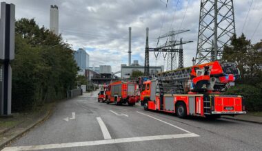 Hamburg: Feuer im Heizkraftwerk Tiefstack