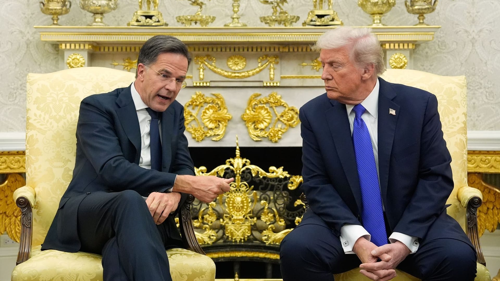 Nato-Generalsekretär Rutte und US-Präsident Trump Nato-Generalsekretär Rutte und US-Präsident Trump