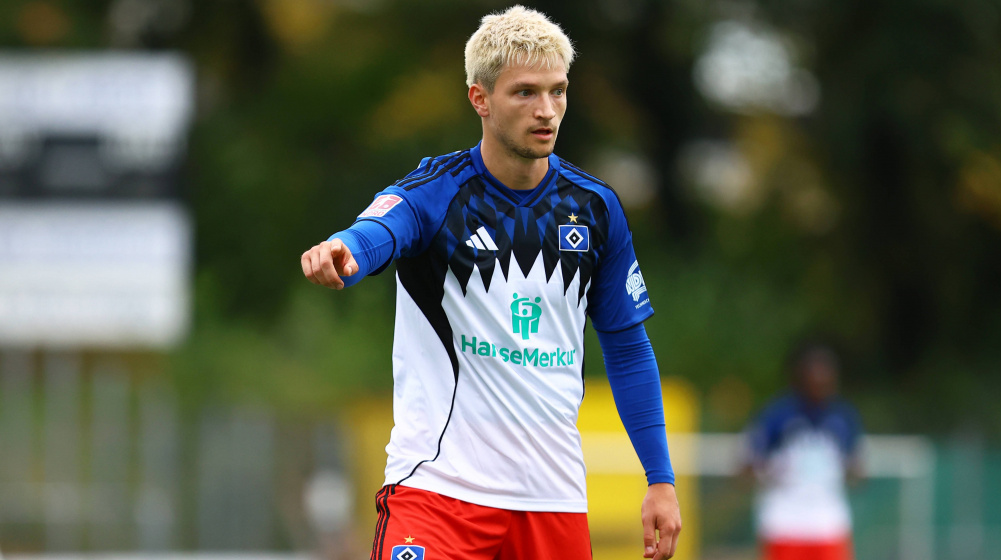 Nach Versetzung zur U21: HSV begnadigt Noah Katterbach Nach Versetzung zur U21: HSV begnadigt Noah Katterbach