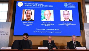 Drei Forscher erhalten Chemie-Nobelpreis für "molekulare Architektur"