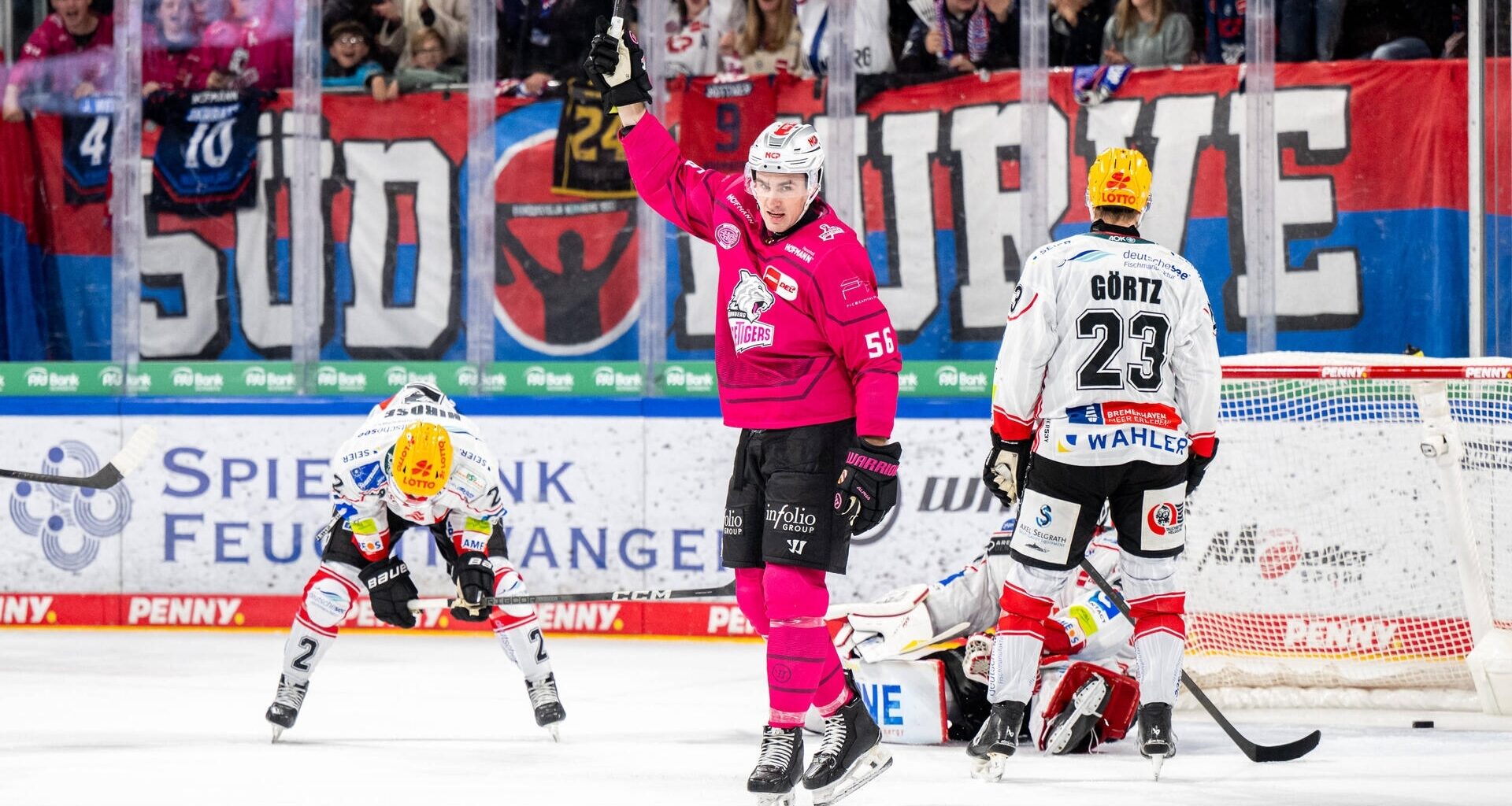 Nürnberg besiegt Fischtown Pinguins knapp