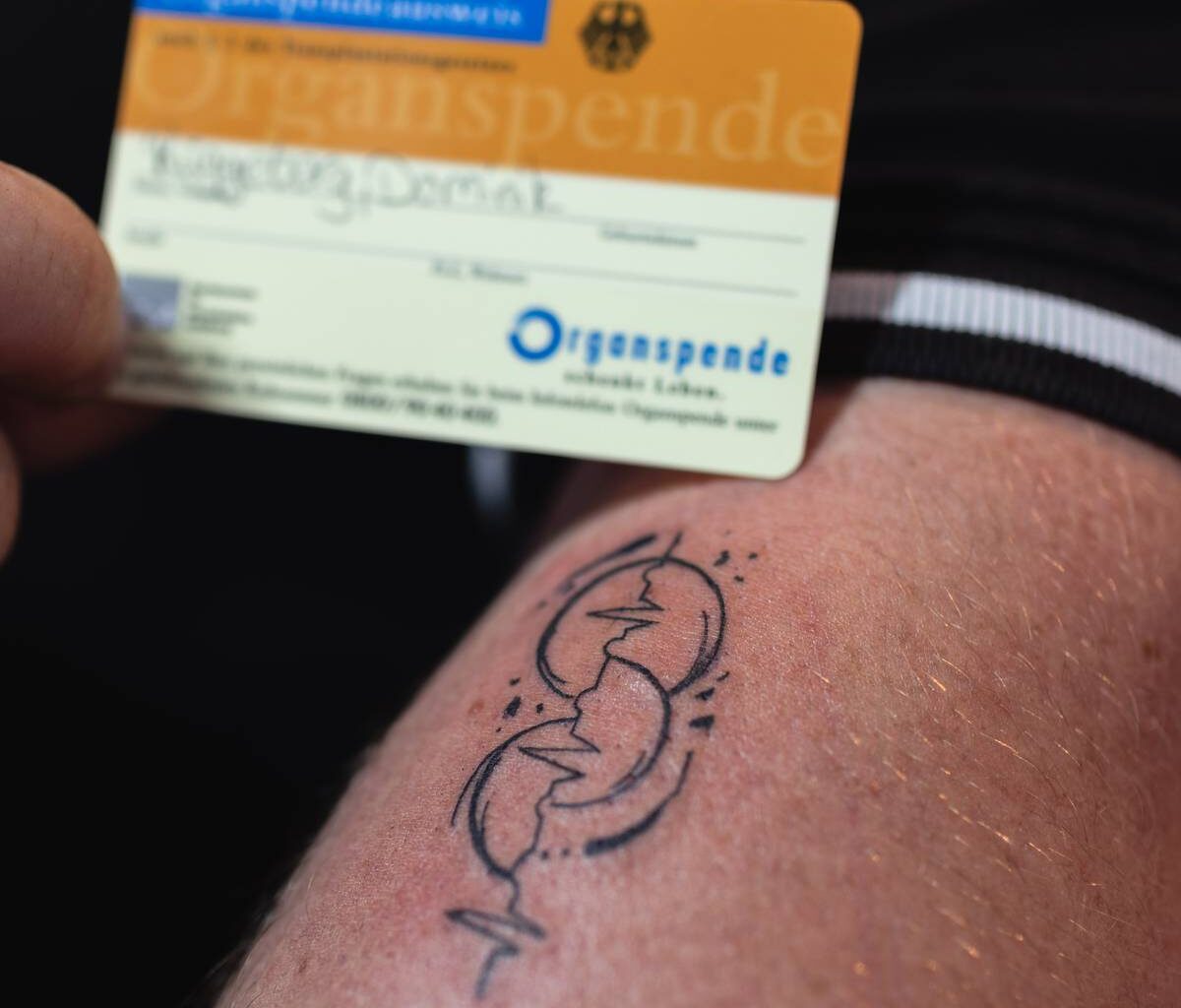 Organspende-Tattoo in Essen kostenlos stechen lassen