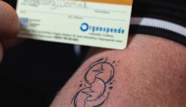 Organspende-Tattoo in Essen kostenlos stechen lassen