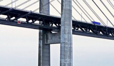 Schrägseilbrücke in Niederwartha ist mit dem TÜV dran
