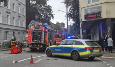 Feuer Hamburg: Wohnung brennt aus