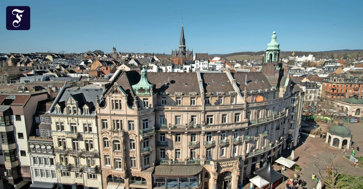 Heizung im früheren Palasthotel in Wiesbaden funktioniert nicht mehr
