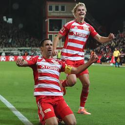 Audio: rbb24 Inforadio | 17.10.2025 | Lars Becker | imago images/O.Behrendt Jubel bei Union Berlin (imago images/O.Behrendt)