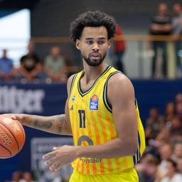 norris-agbakoko-alba-berlin | IMAGO / Eckehard Schulz Norris Agbakoko im Trikot von Alba Berlin (Quelle: IMAGO / Eckehard Schulz)