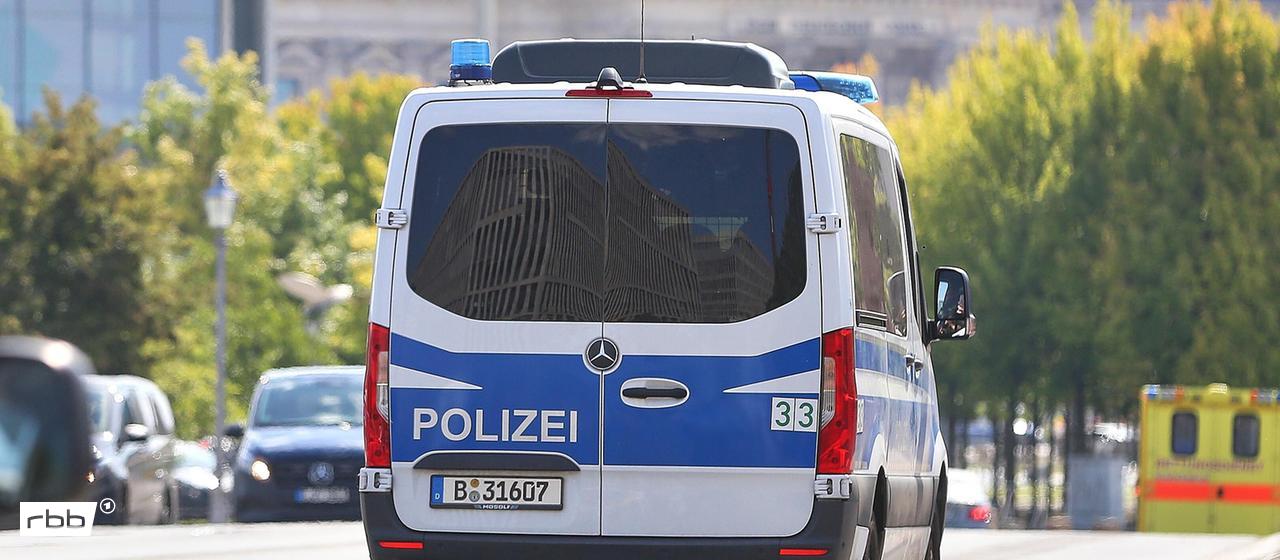 Symbolbild: Polizeiauto am 13.08.2025 in Berlin-Mitte. (Quelle: dts Nachrichtenagentur)
