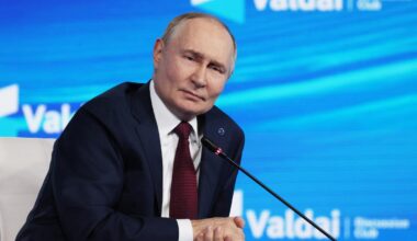 Putin spottet über Drohnensichtungen in Europa und spricht von Ufos