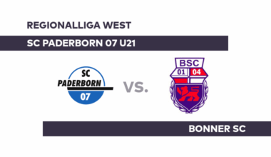 SC Paderborn 07 U21 - Bonner SC: Bonn weiter auf dem Vormarsch? - Regionalliga West