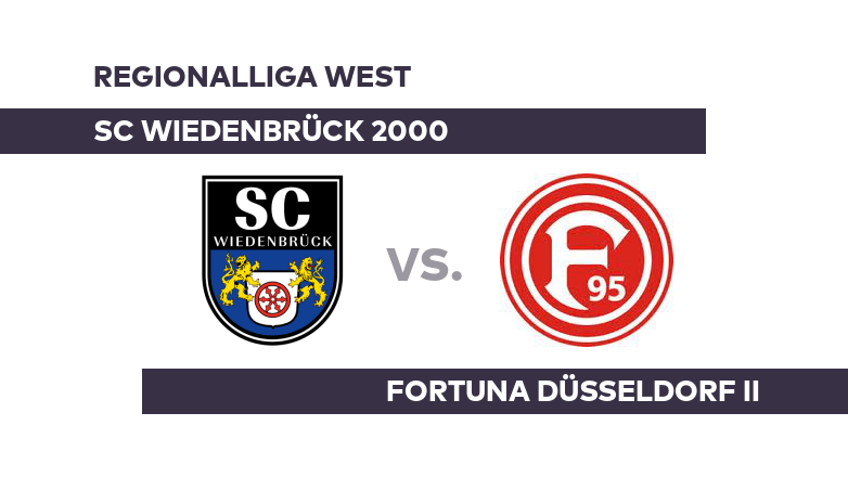 SC Wiedenbrück 2000 - Fortuna Düsseldorf II: Befreiungsschlag bei Wiedenbrück - Regionalliga West