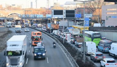 Berliner Stadtautobahn am Freitag gesperrt