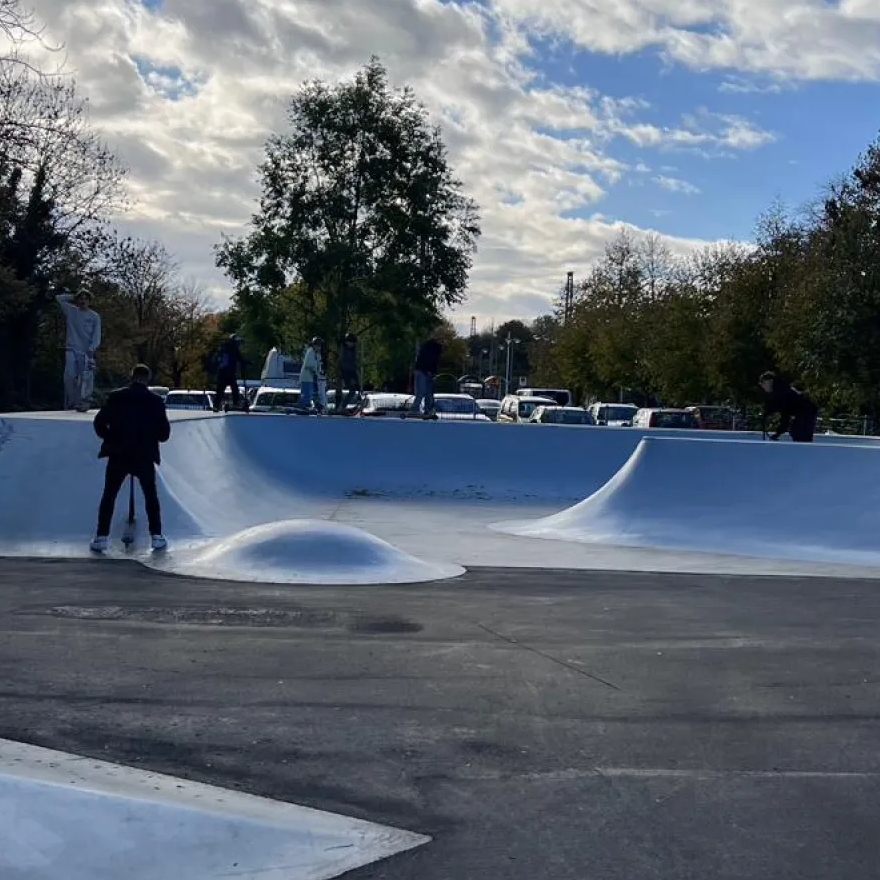 Willich: Neue Skateanlage am Bahnhof Anrath eröffnet