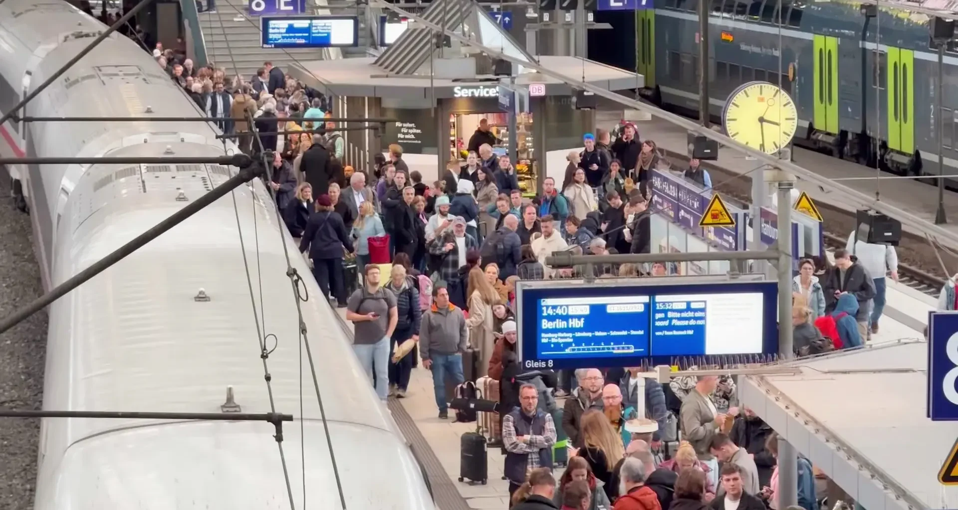 Kabelschaden am Hamburger Hauptbahnhof sorgt für Zugausfälle