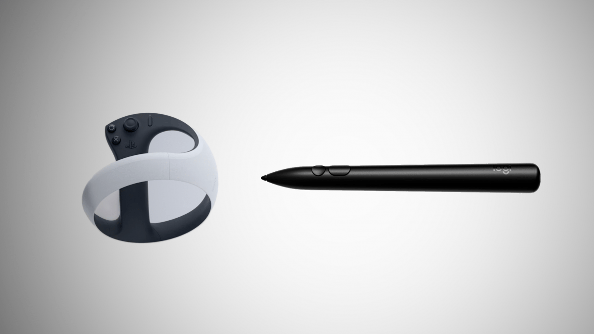 Vision-Pro-Zubehör: Logitech-Stift kommt, Sony Sense Controller bald einzeln