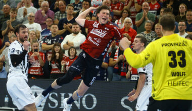 Spitzenduell in der Handball-Bundesliga: Es møllert bei Flensburg gegen Kiel